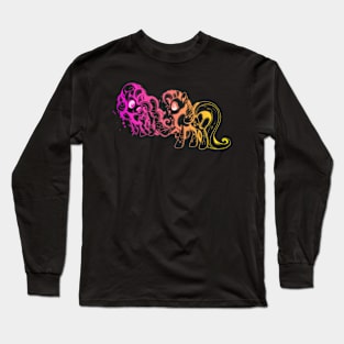 My Little Pony Neon Pinkie Pie & Fluttershy Long Sleeve T-Shirt